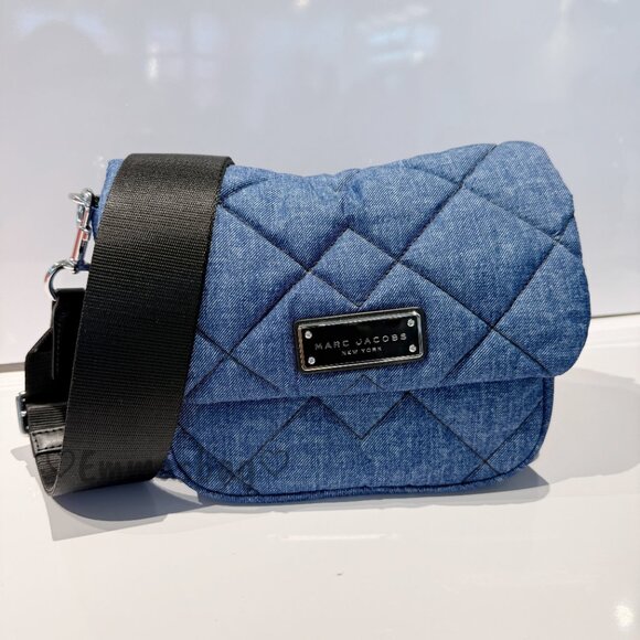 Marc Jacobs Handbags - Marc Jacobs Nylon Messenger 4S6HMS106H02 Denim Blue $278